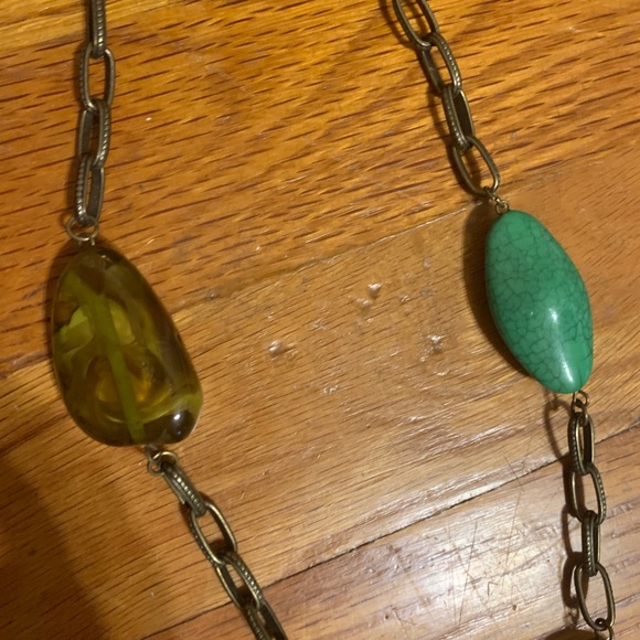 🐞2 for 30🐞 Green Stone Necklace - Picture 6 of 7